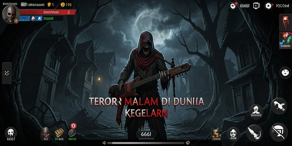 Gameplay menegangkan dengan suasana Horror yang mencekam.