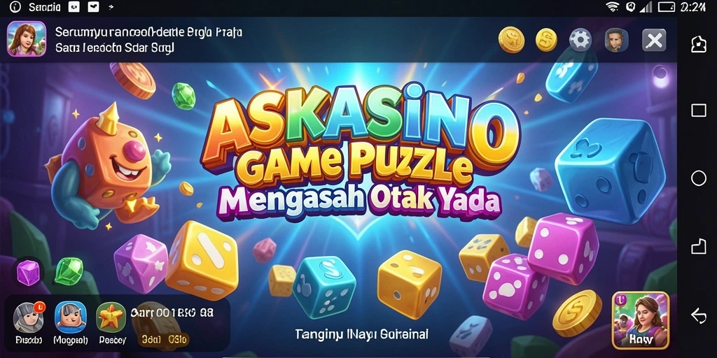 Tampilan gameplay seru dan menantang dari ASKASINO.