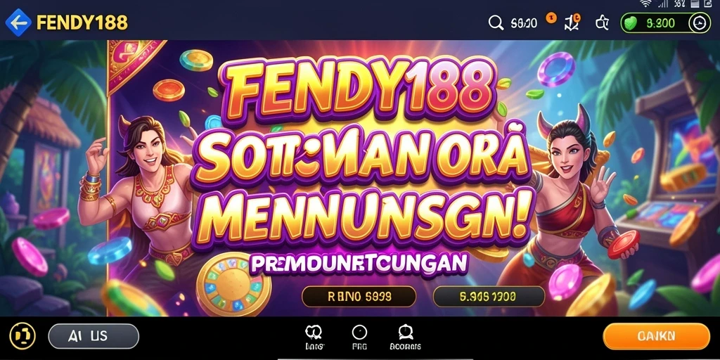 Tampilan gameplay seru FENDY188 saat memutar slot.