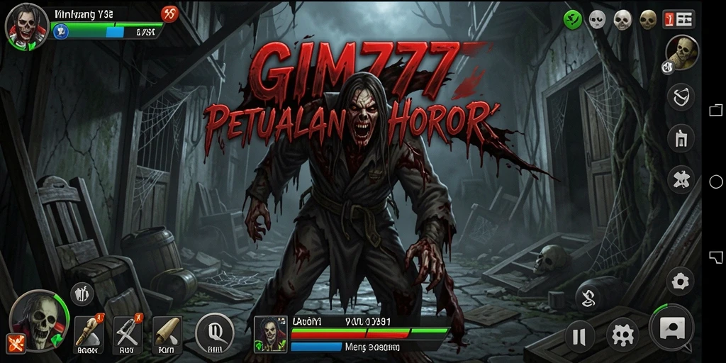 Gameplay menegangkan dengan suasana horor yang mencekam.