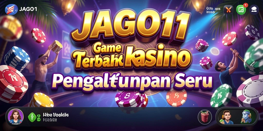 Tampilan mendebarkan dari gameplay Kasino di JAGO11.