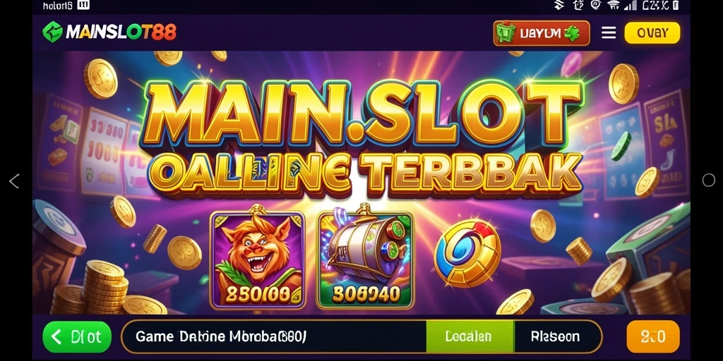 Tampilan gameplay MAINSLOT88 yang menarik dan penuh warna.