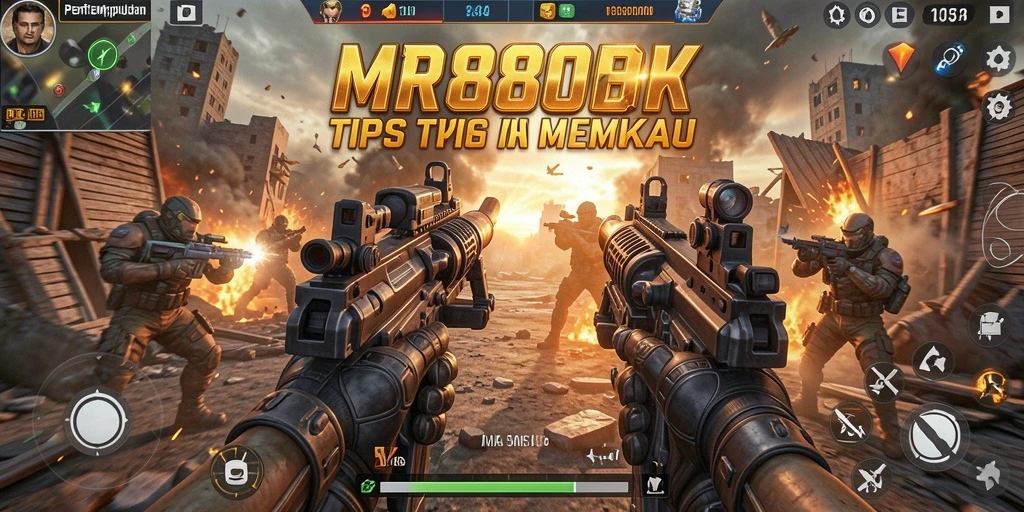 Tampilan menawan dari gameplay TPS yang penuh aksi.