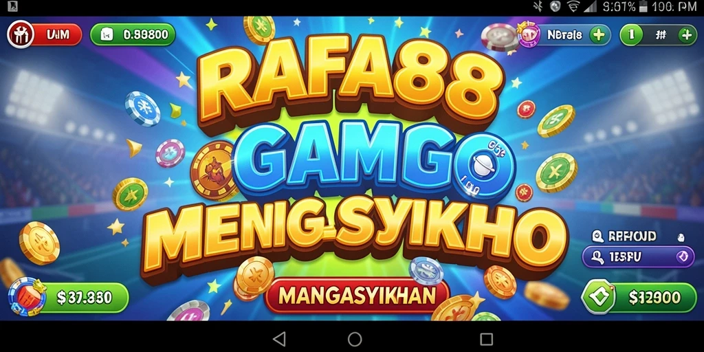 Screenshot gameplay Bingo RAFA88 yang seru dan interaktif.