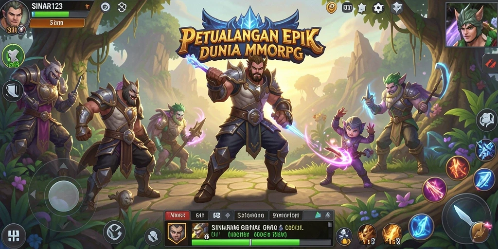 Tampilkan gameplay epik dari SINAR123 dengan pemandangan menakjubkan.