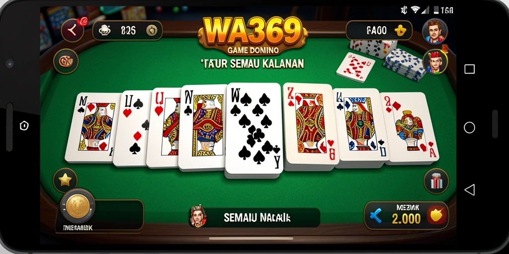 Screenshot gameplay domino yang menarik dan kompetitif.