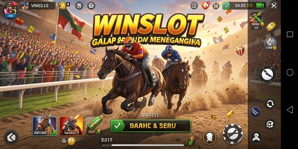 Menampilkan gameplay balap yang seru dan menegangkan di WINSLOT.